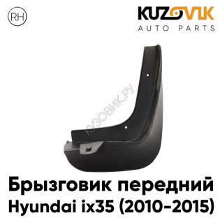 Брызговик передний Hyundai ix35 (2010-2015) правый KUZOVIK