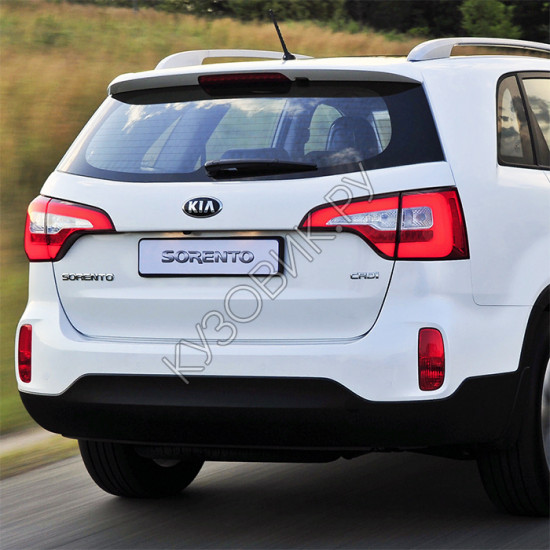 Бампер передний верхняя часть в цвет кузова Kia Sorento 2 (2012-2014) рестайлинг