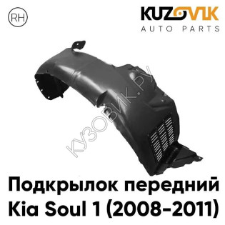 Подкрылок передний правый Kia Soul 1 (2009-2013) KUZOVIK