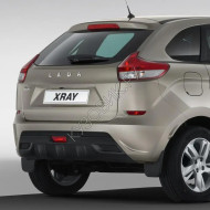 Бампер задний в цвет кузова Лада Х-Рей (2016-2021) 