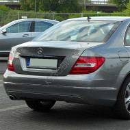 Бампер задний в цвет кузова Mercedes C-Class W204 (2007-2014)