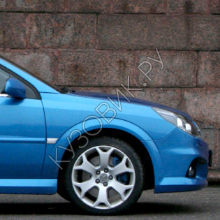 Крыло переднее правое с отверстием под повторитель в цвет кузова Opel Vectra С (2005-) рестайлинг