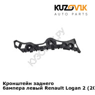 Кронштейн заднего бампера левый Renault Logan 2 (2014-) KUZOVIK